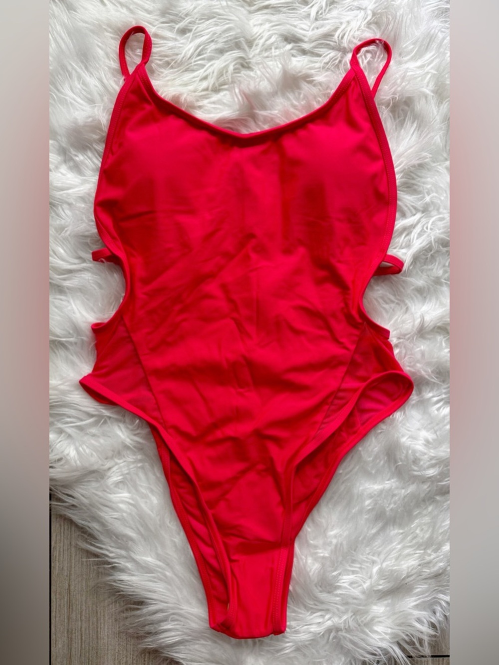 Fashion Nova Red One-Piece